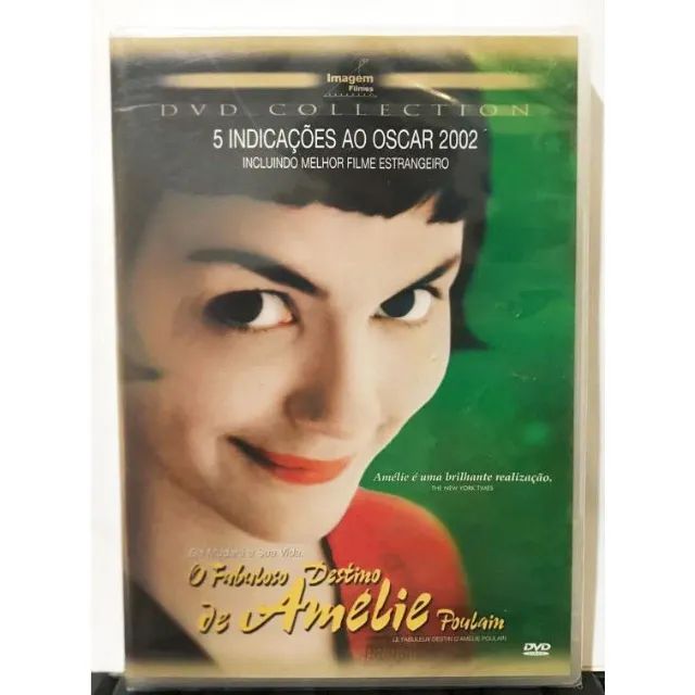 DVD O Fabuloso Destino de Amélie Poulain. LACRADO.