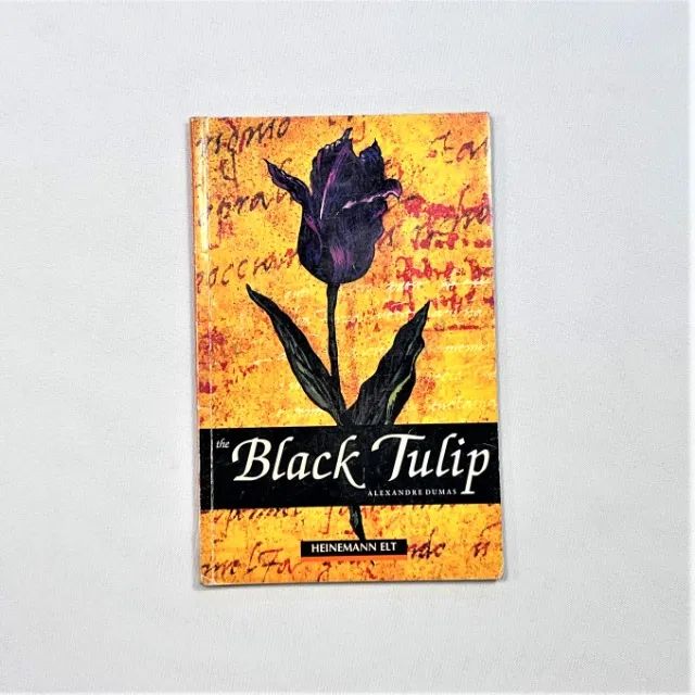 (Aceito cartão) Livro The Black Tulip de Alexandre Dumas (Em Inglês)
