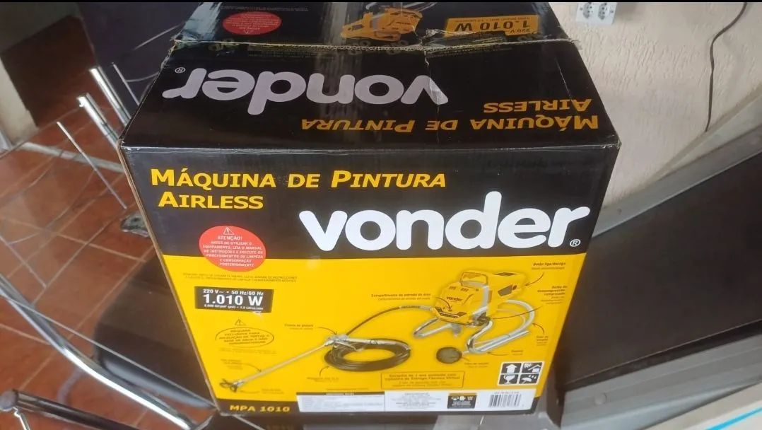 Maquina de pintura nova na caixa nunca usada - Foto 2