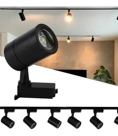 Trilho de iluminação em spot 2 metro 6 spot  - Foto 2