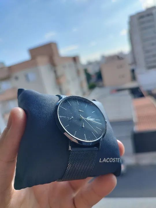 Relógio em aço Lacoste 