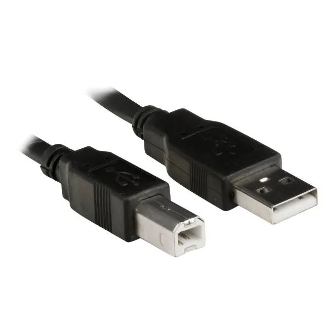 Cabo de Impressora USB 2.0 AM X BM 1.8M PlusCable PC-USB1801 - WZetta