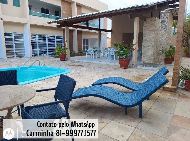 Alugo Lindo Apartamento Térreo Mobiliado na Praia dos Carneiros - Tamandare - PE - Foto 8