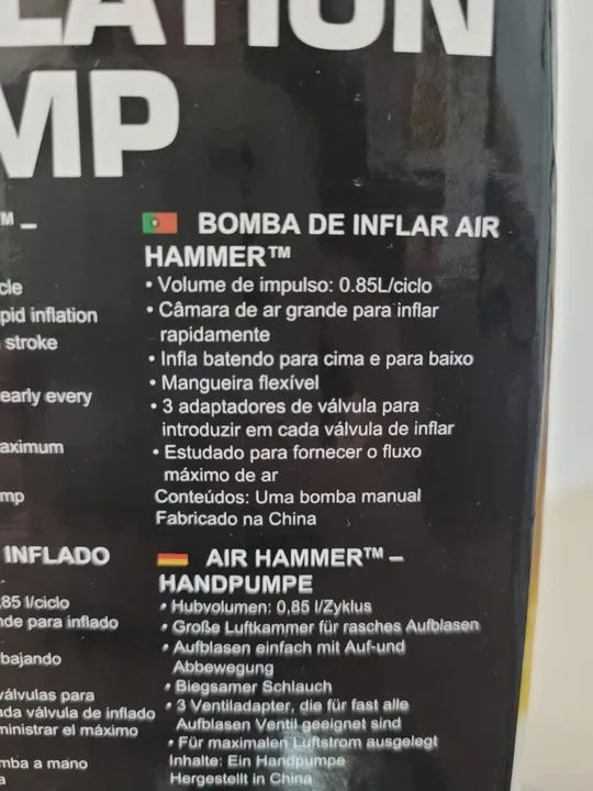 Bomba de inflar Bestway Air Hammer - Foto 2