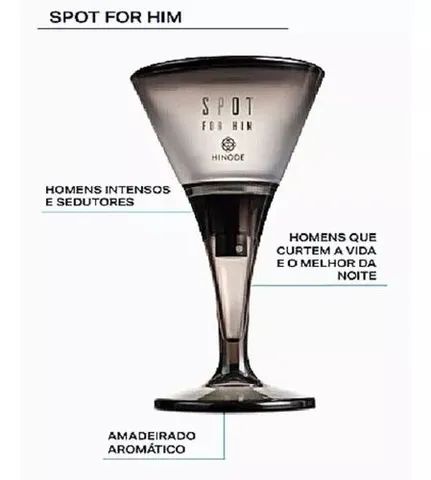 Perfume Spot For Him Hinode Beleza e Cuidados Pessoais Tony