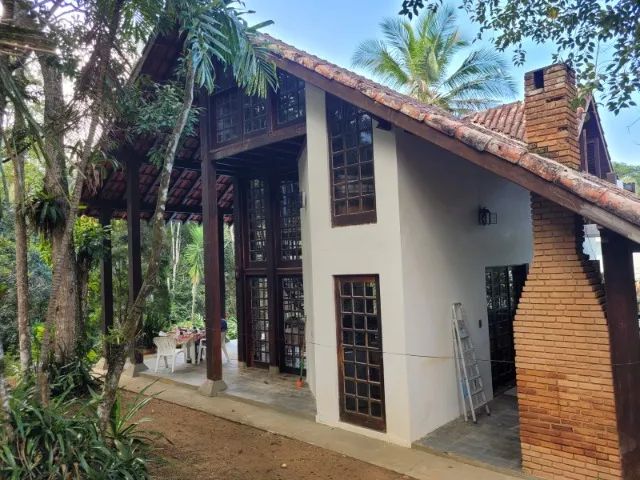 CASA LINDA,PISCINA,RIACHOS E MAR,RESERVA AMBIENTAL, COND. FECH SEG 24H, CARAGUA-UBATUBA  - Foto 4