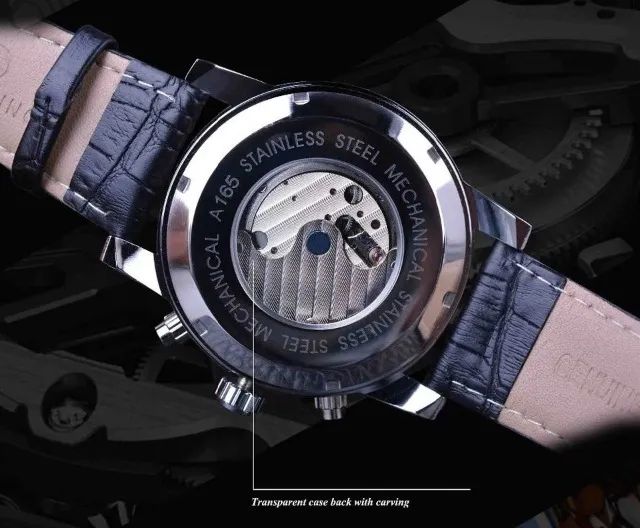 Relógios Masculino Tourbillion Display Mecânico Automático - Foto 5