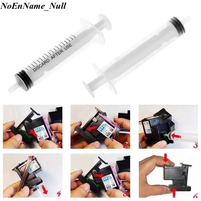 Kit Recarga Cartucho Preto Impressoras 2376 2776 667 + 10 etiquetas reposição - Foto 4