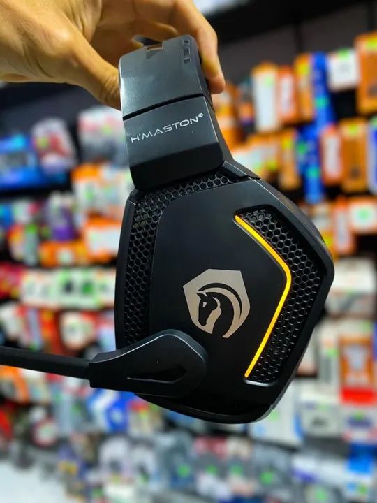 HEADSET GAMER RGB BLUETOOTH HMASTON SNS12 - Foto 2