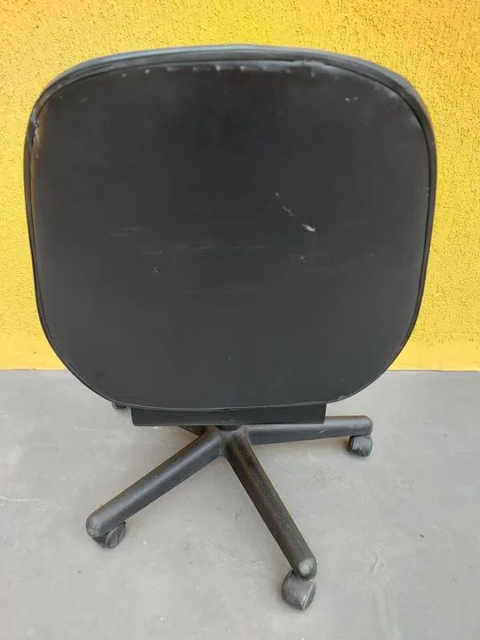 Cadeira escritorio azul - Foto 5