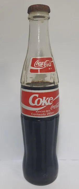 Garrafa de Coca-Cola Antiga Antiguidades 