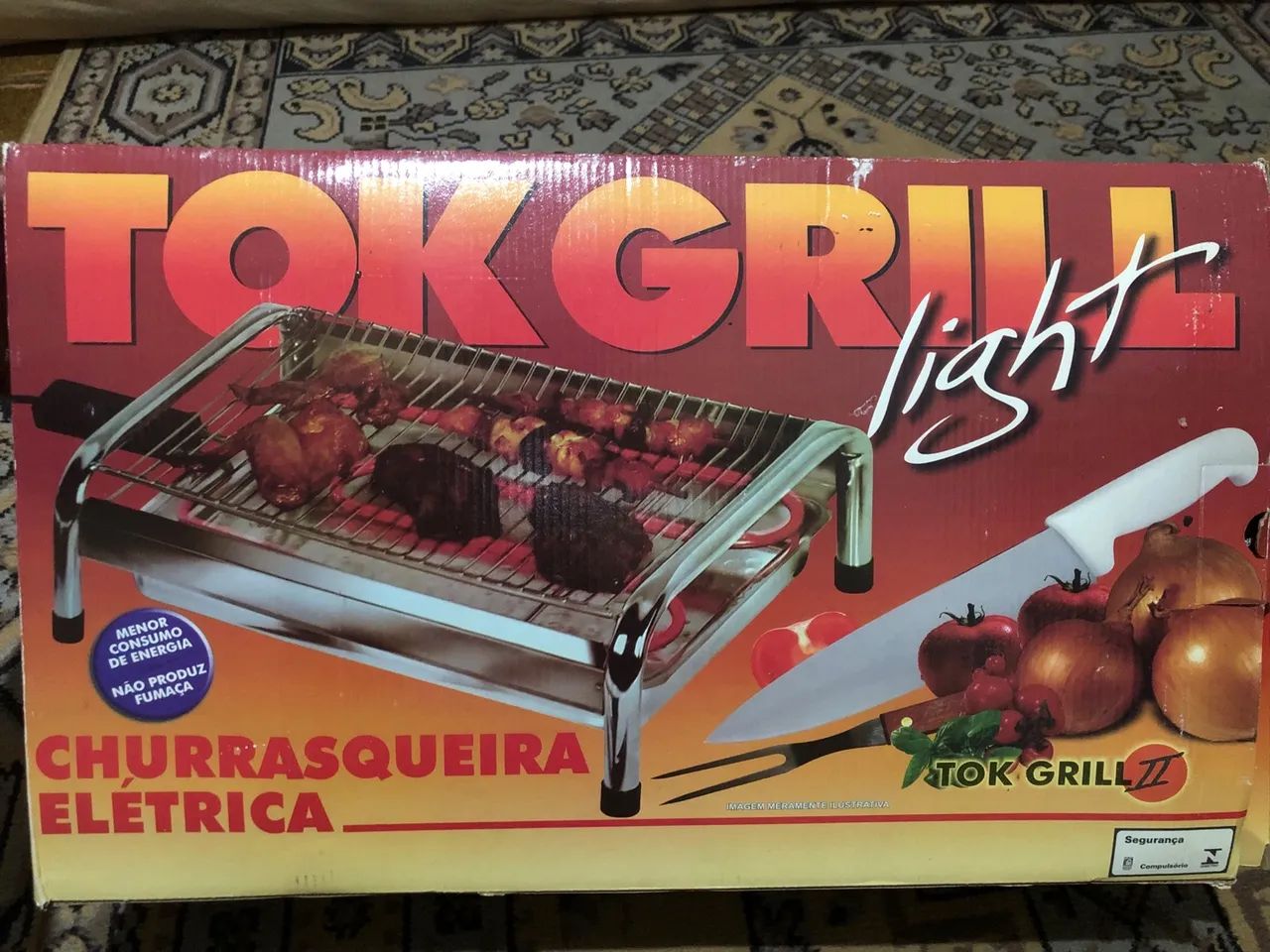 Churrasqueira elétrica 