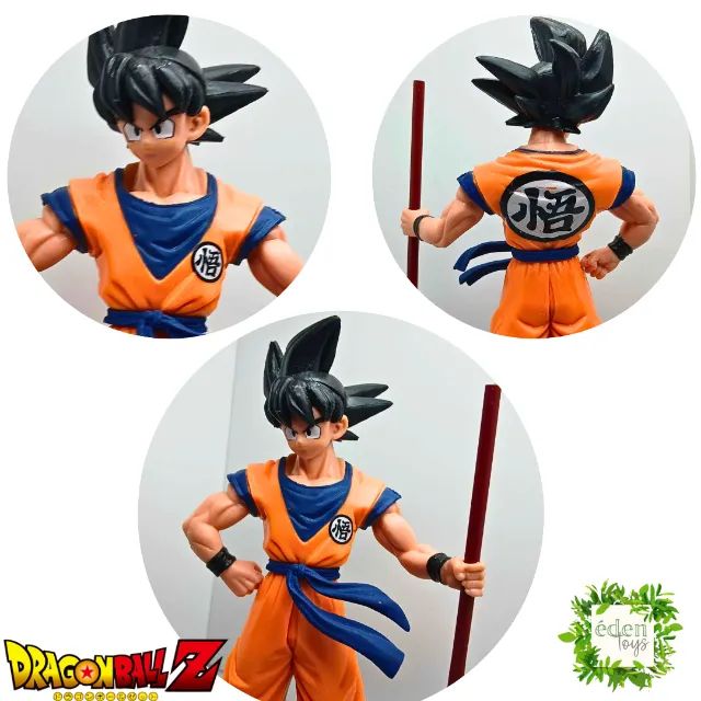 Boneco estátua Goku Dragon Ball - Foto 5