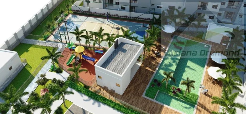 APT COM GARAGEM, VARANDA E QUINTAL NO GRAND TOPÁZIO-OPORTUNIDADE - Foto 3