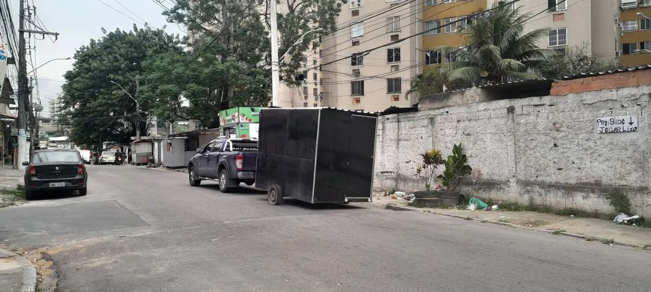 Trailer artesanal vendo ou troco por moto ou carro - Foto 2