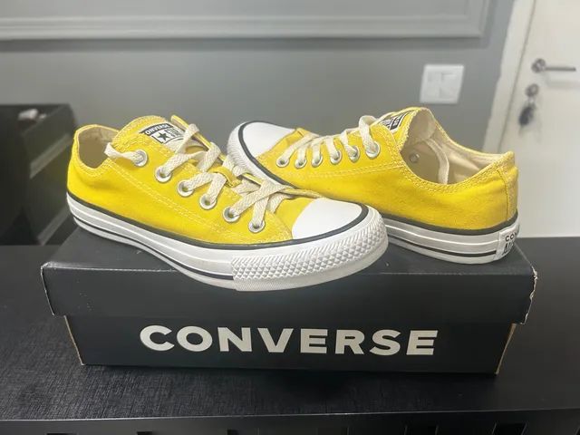 All star best sale amarelo 35