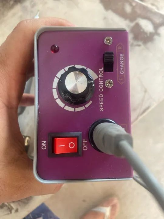 Motor rotativo para extensor de unha - Foto 4