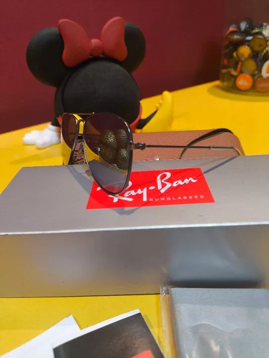 Óculos de sol Ray-Ban Junior Aviator - Foto 5