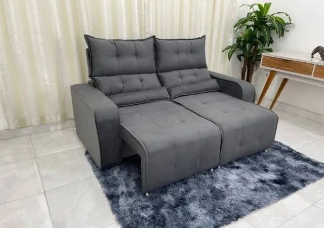 Sofá Retrátil e Reclinável Minas - Foto 4