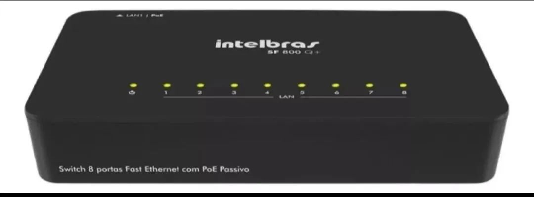 Switch SF 800 Q+ com 8 portas Fast Ethernet 10/100 - Foto 4