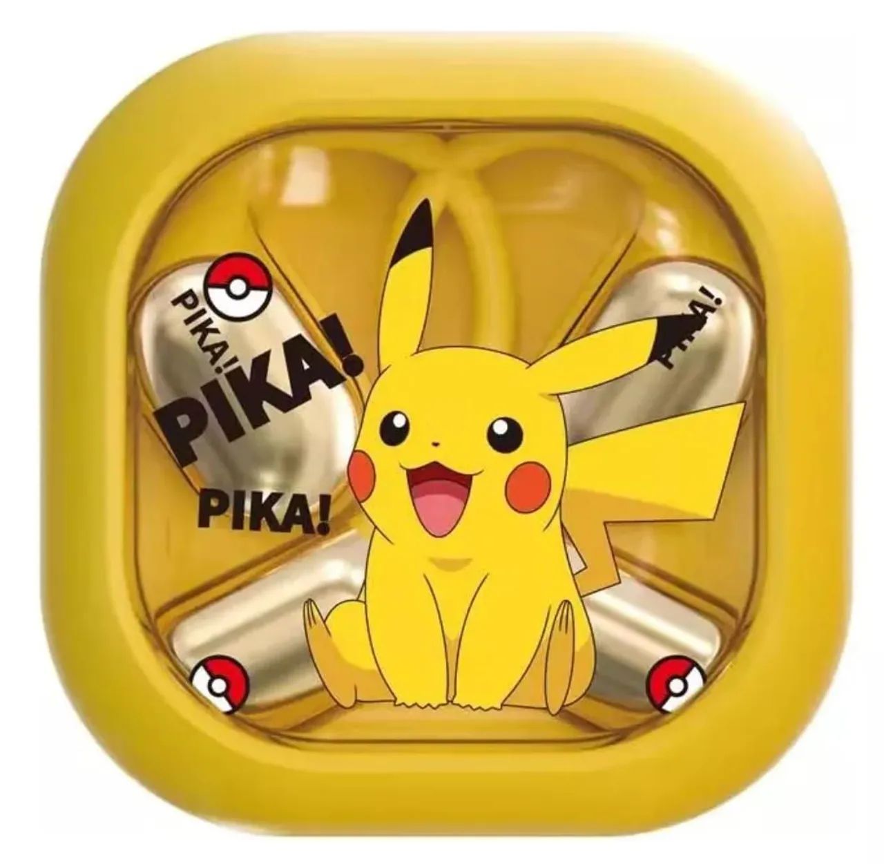 Fones de Ouvido Bluetooth Pikachu - TWS - Novos