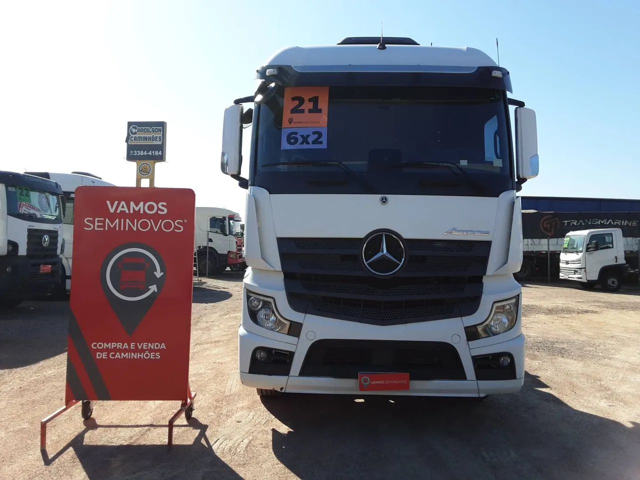 Mercedes-Benz Actros 2548/36 LS 6x2 2021/2021 - Foto 2