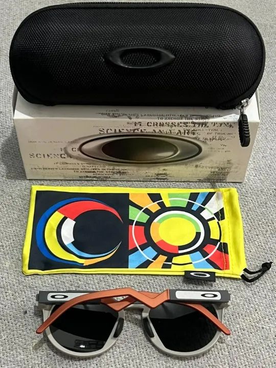 Óculos de Sol Oakley Hstn Matte Carbon/Prizm Tungsten - Foto 2