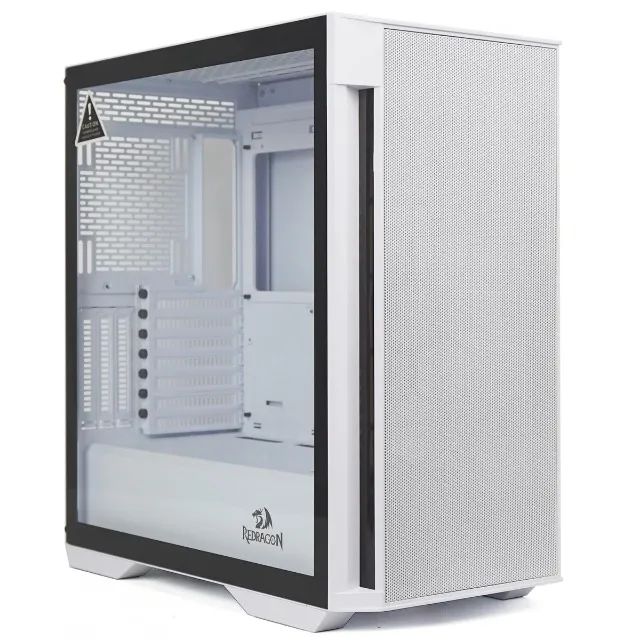 Gabinete Gamer Redragon Demolisher White *Sem Fan Led* - WZetta - Foto 2