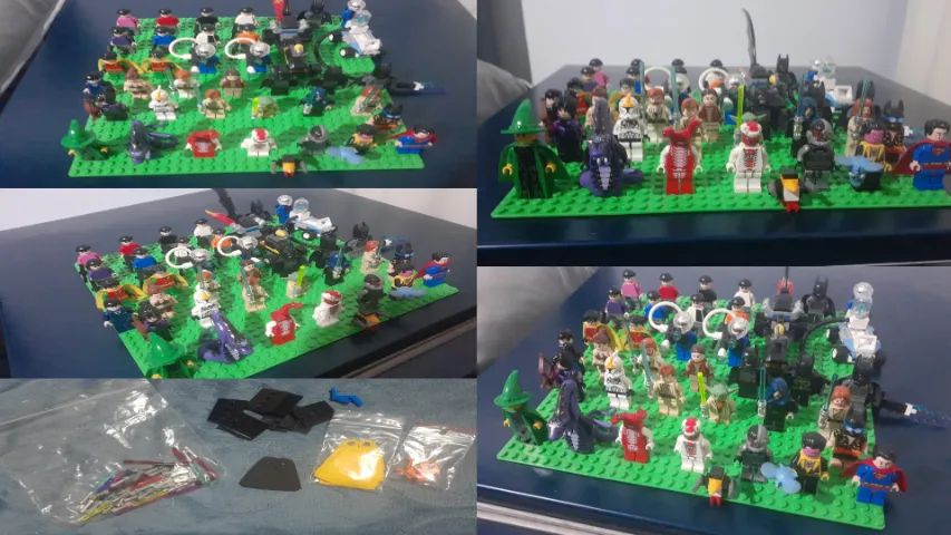 Lego BATMAN 1, HARRY POTTER, NINJAGO, SUPER HEROES DC E STAR WARS ACESSORIOS - Foto 3