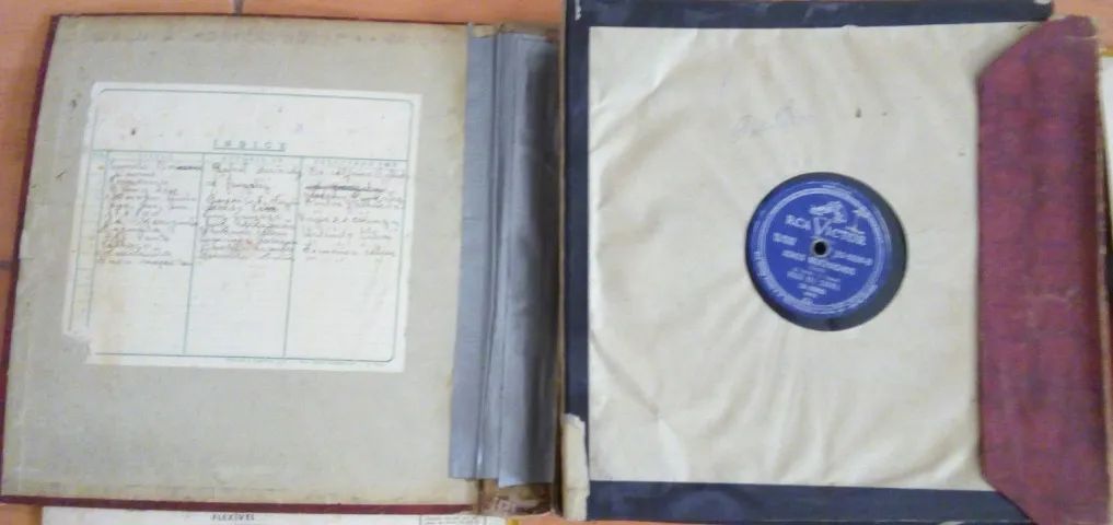 Discos de Goma Laca -Discos de Carvão Raríssimo - Foto 3