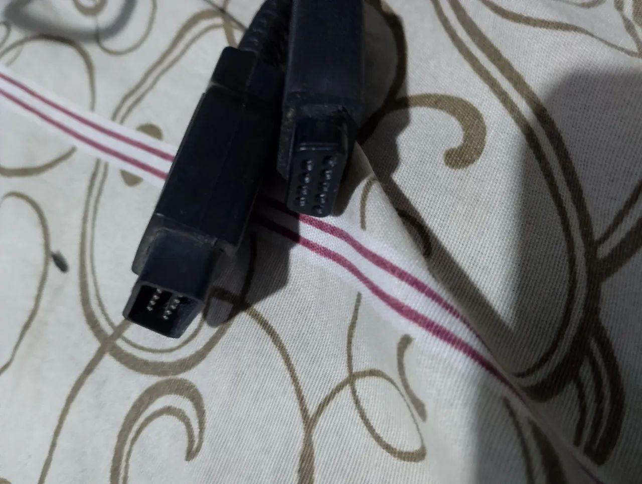 Extensão de cabo de controle de Mega Drive, Master System, Atari db9 1,70m usado - Foto 2