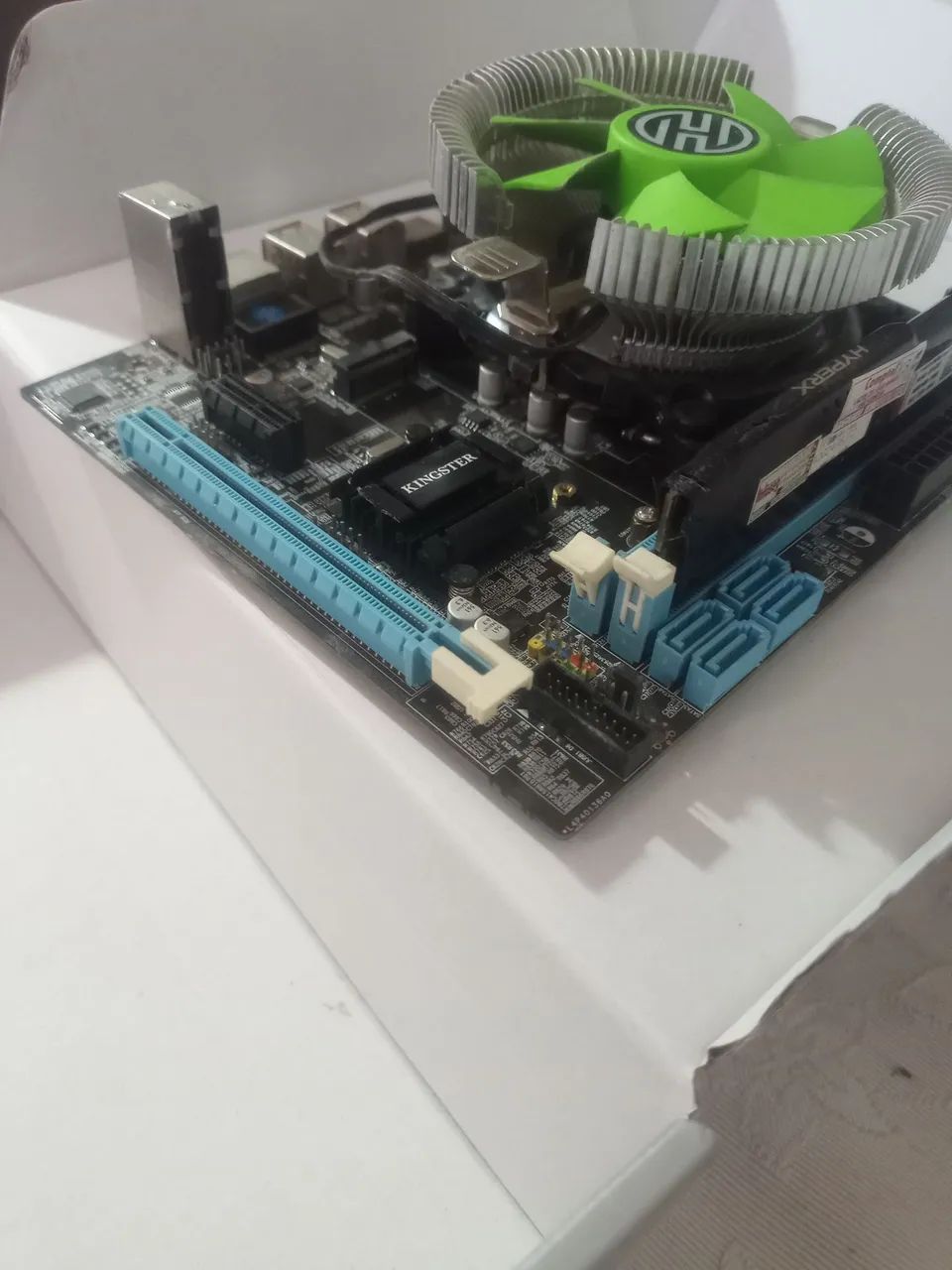 Vendo Kit Placa Mae h61 KS - i5 3570S -Memoria Ram 8gb ddr3  