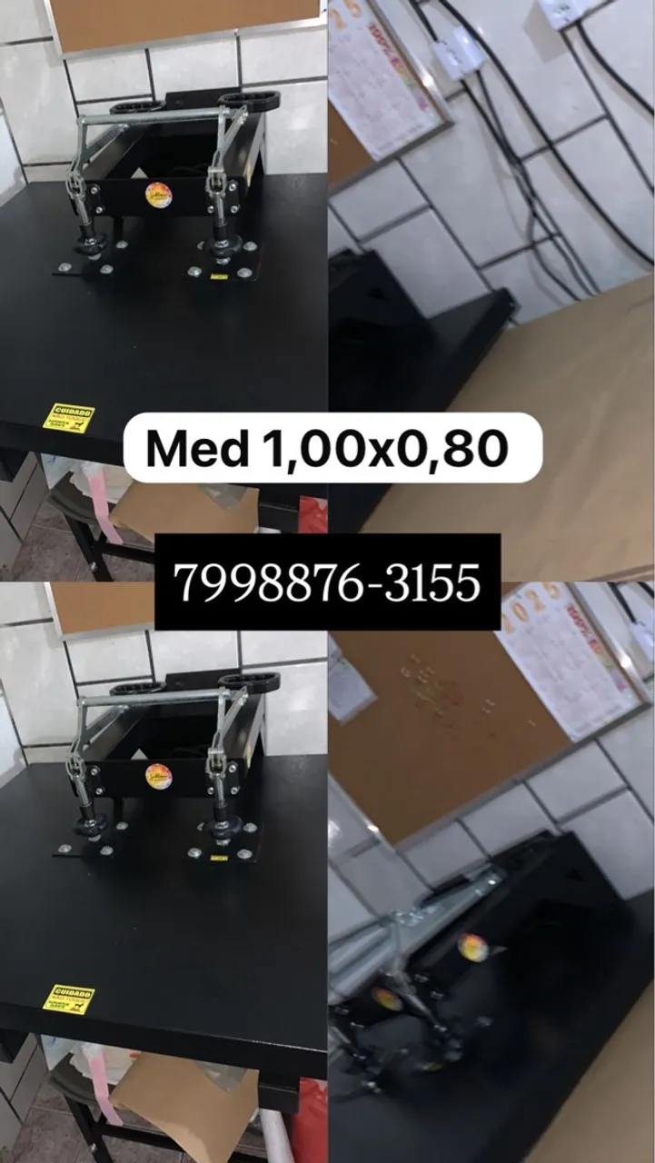 Mesa para Sublimação - 1,00x0,80