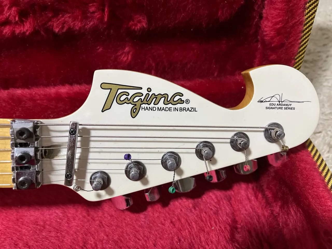 Tagima Signature Sticker Guitarra Tagima Edu Ardanuy Signature Series - Instrumentos musicais ...