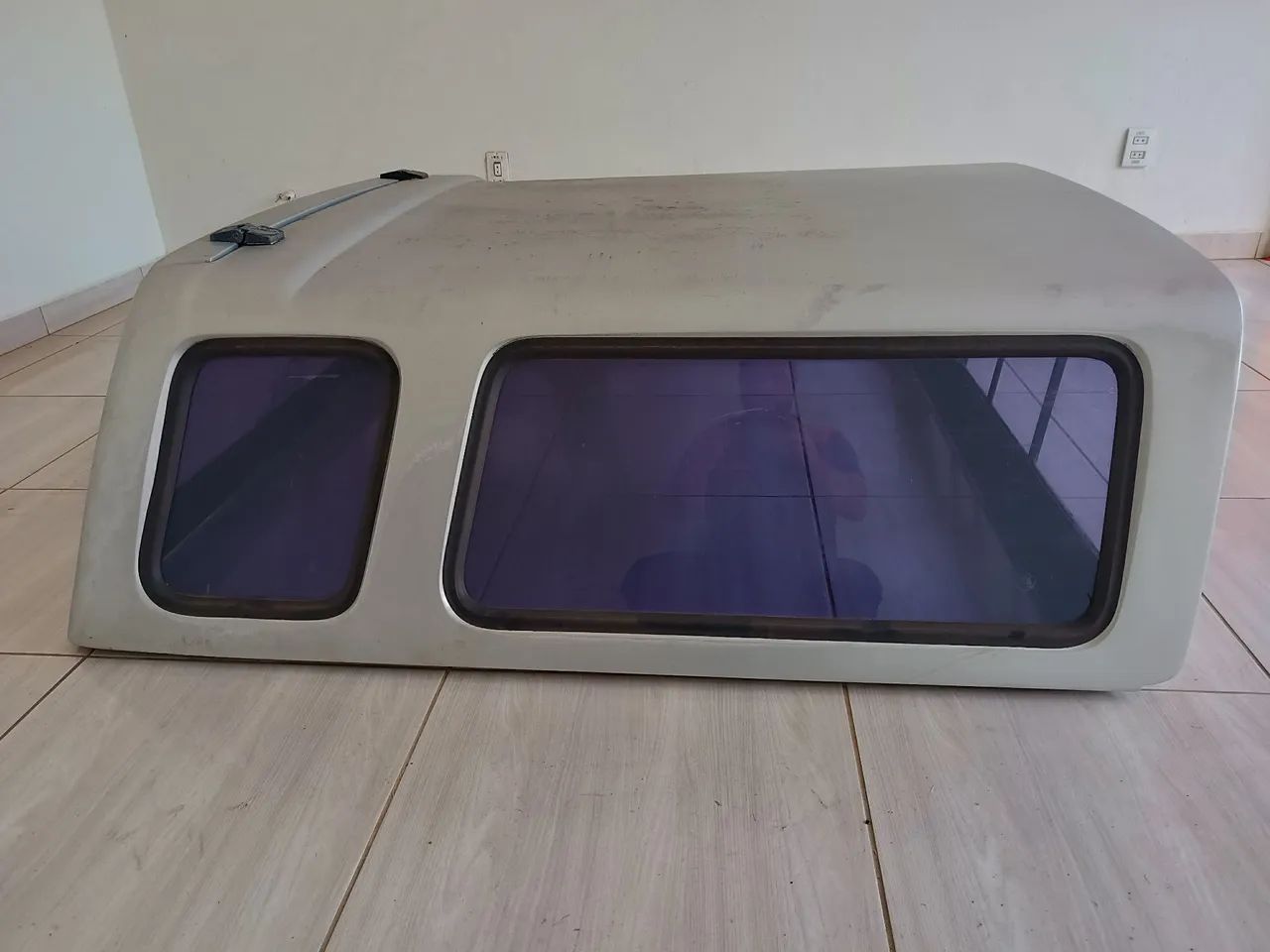 Capota de fibra para S10 cabine dupla  - Foto 5