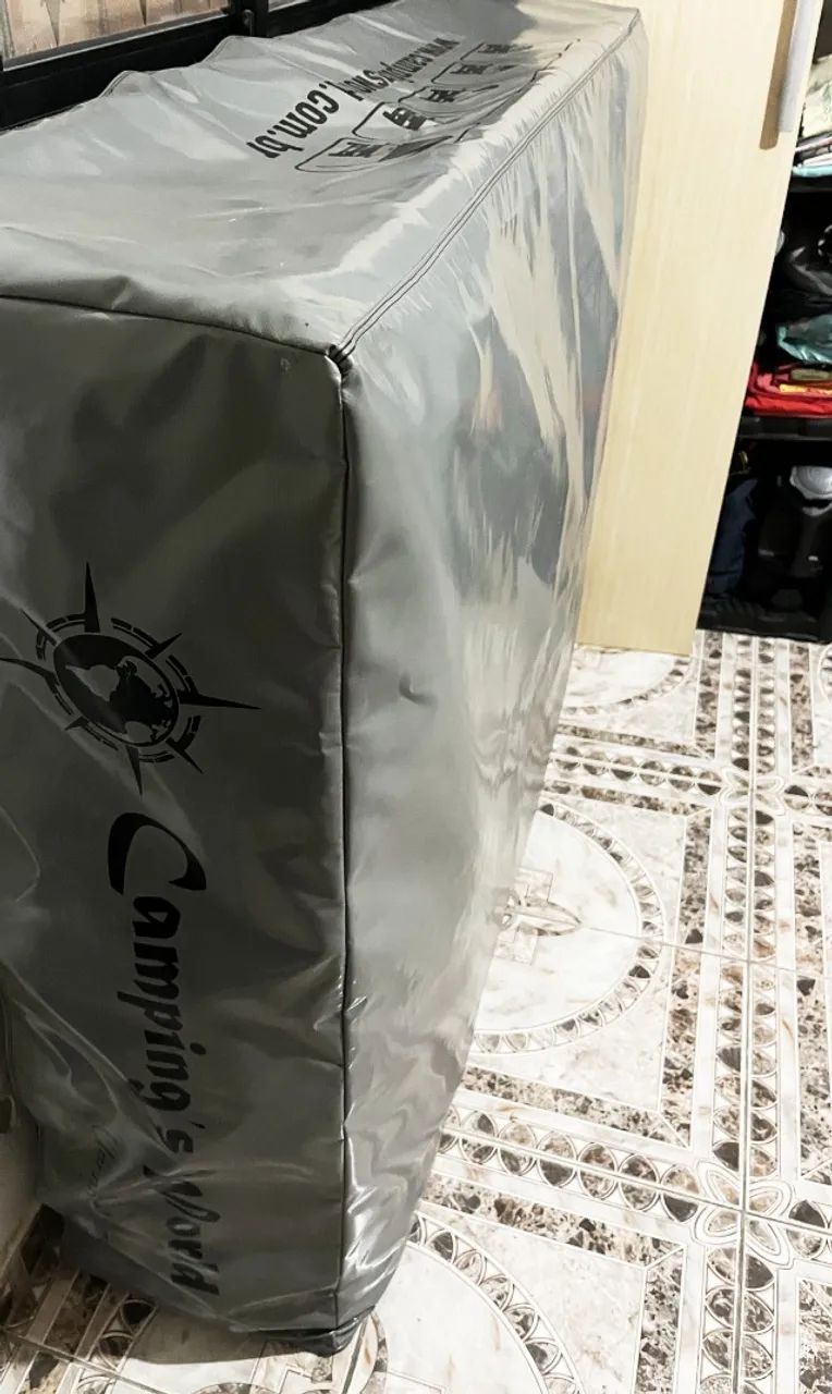 BARRACA DE TETO c/anexo CAMPINGS WORLD (TOPCAMP) 1,40m - Usada 2x - Foto 6