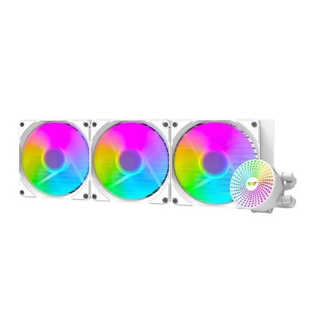 Water Cooler Aigo Darkflash Radiant DC420 ARGB 420mm Branco [novo]