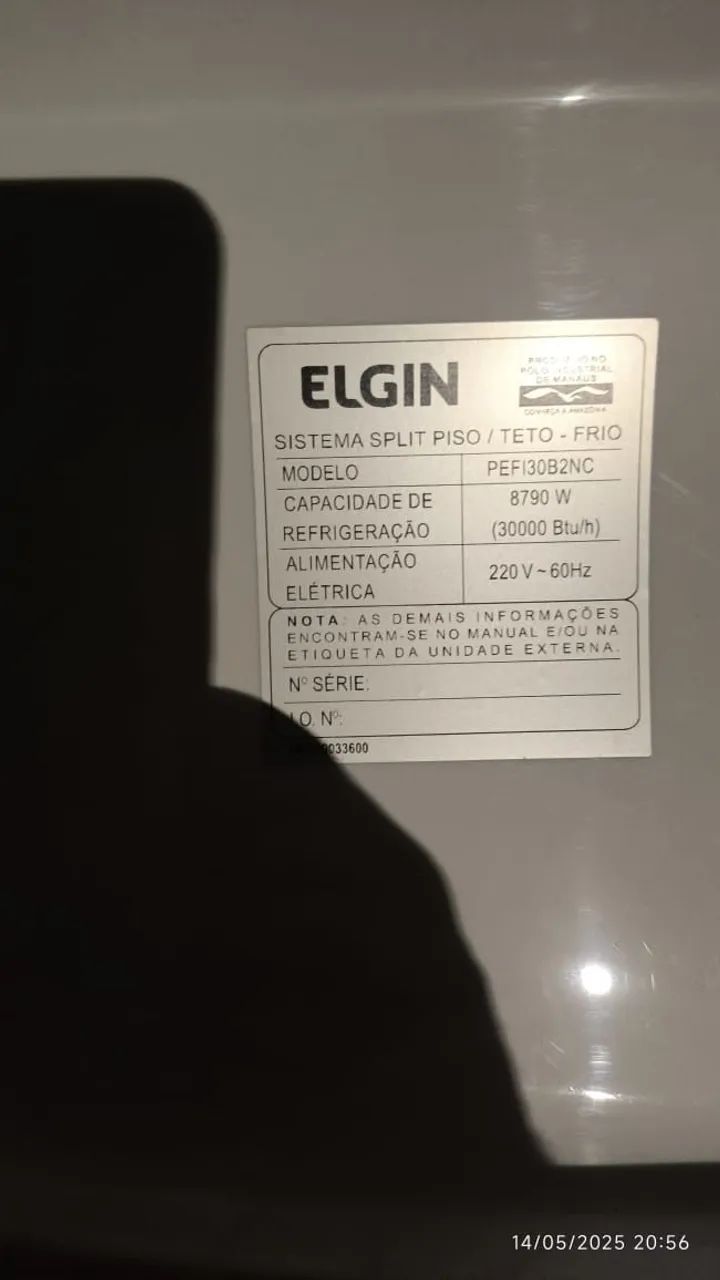 Ar Condicionado Split Piso Teto 30.000btus - Foto 3