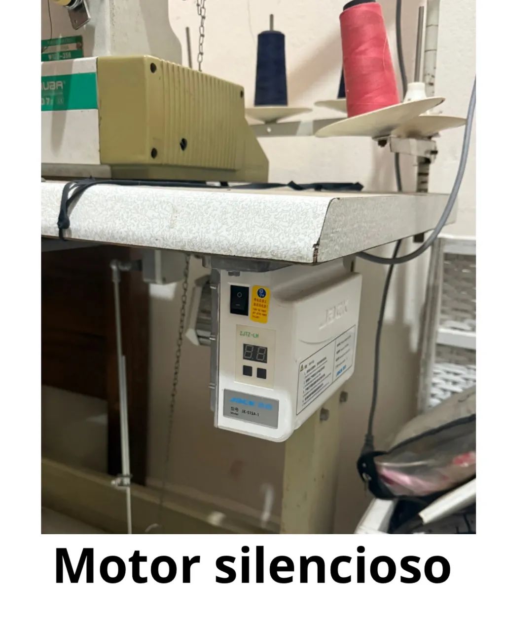 Máquina de costura Galoneira F007 J Siruba - Foto 2