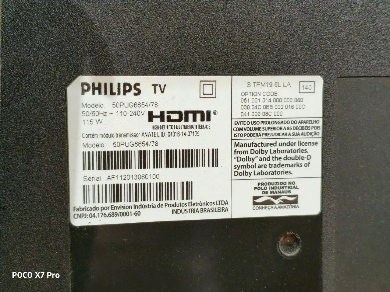 Smart TV Philips 50"  Modelo: 50PUG6654/78 - Foto 2