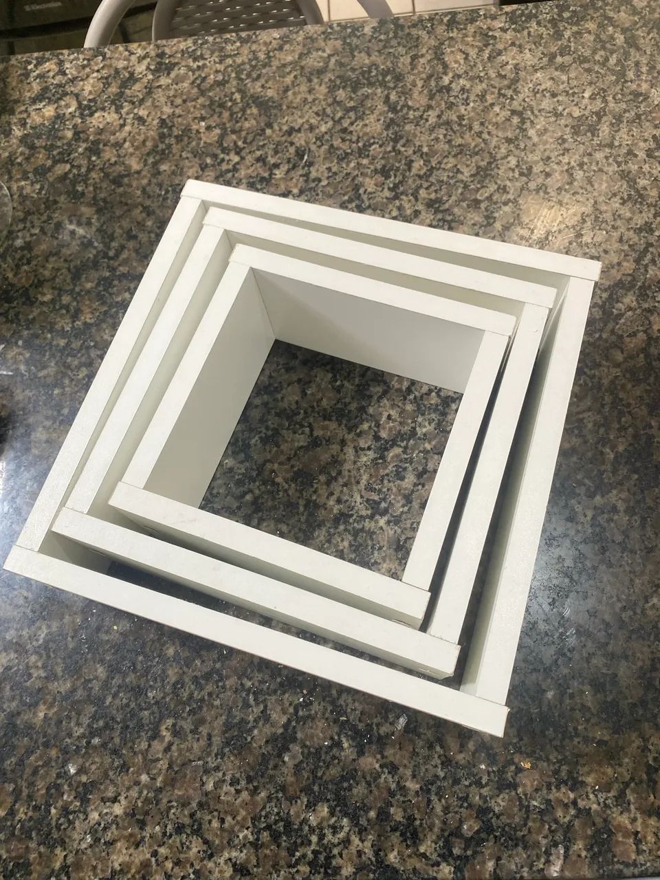 Kit 3 nichos de mdf branco64842836999554120