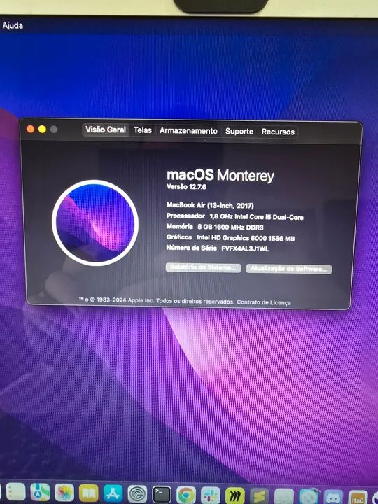 MacBook Air Core i5 8gb 256gb - Excelente estado - Foto 2