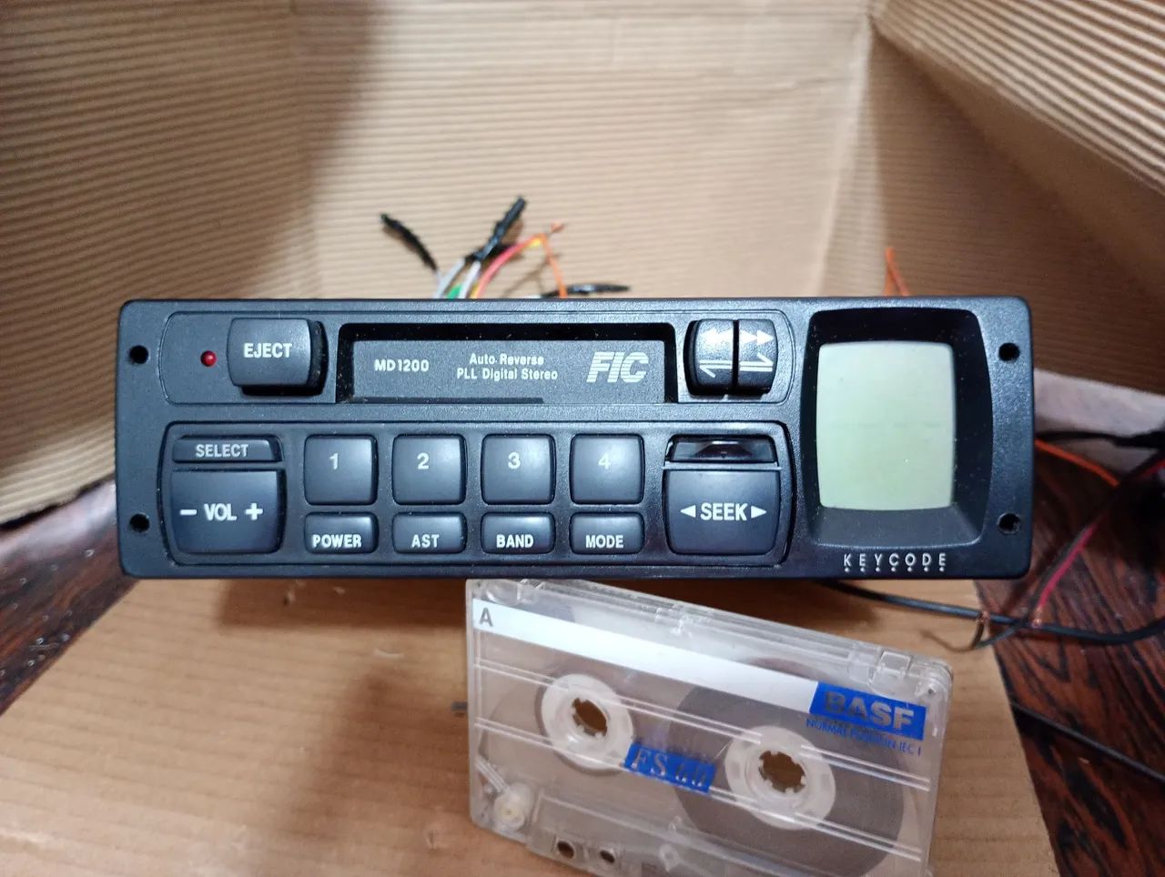 Rádio t fitas fic Ford me 1200 igual novo  - Foto 2