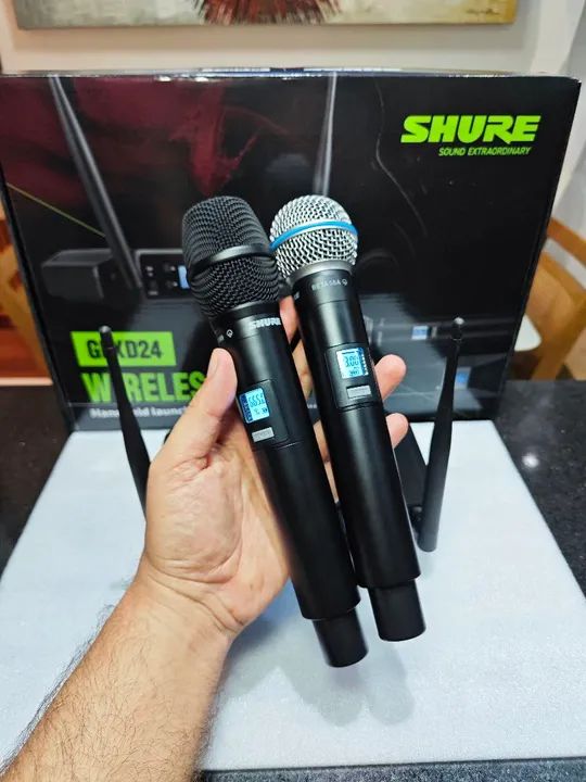 SHURE DUPLO GLXD24 B58 + KSM9 - Foto 2