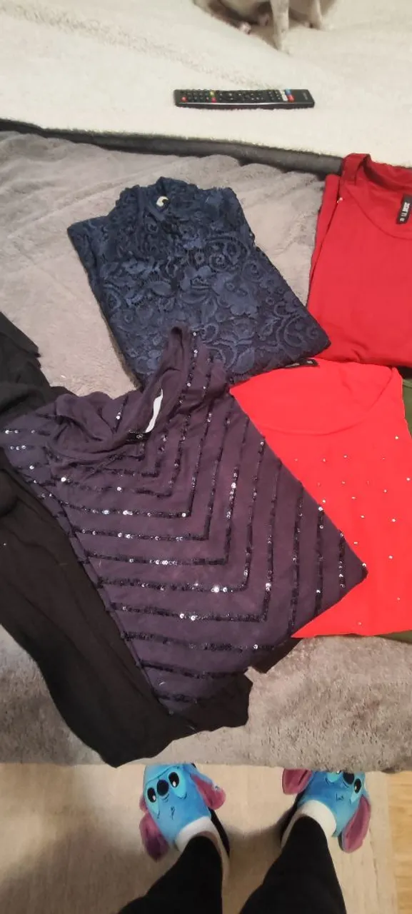 Lote de blusas femininas