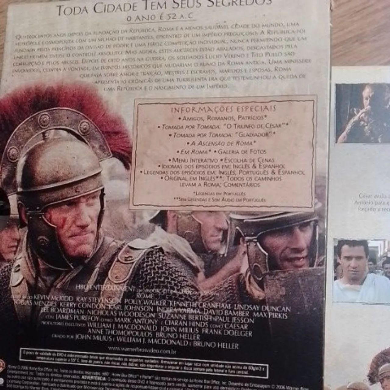 Roma - Primeira Temporada Completa - DVD - Foto 4
