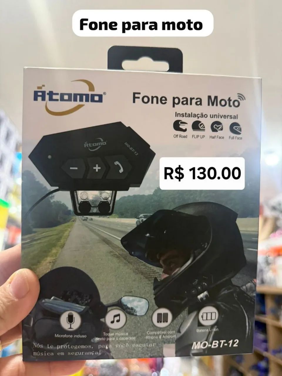 Fones para Motos