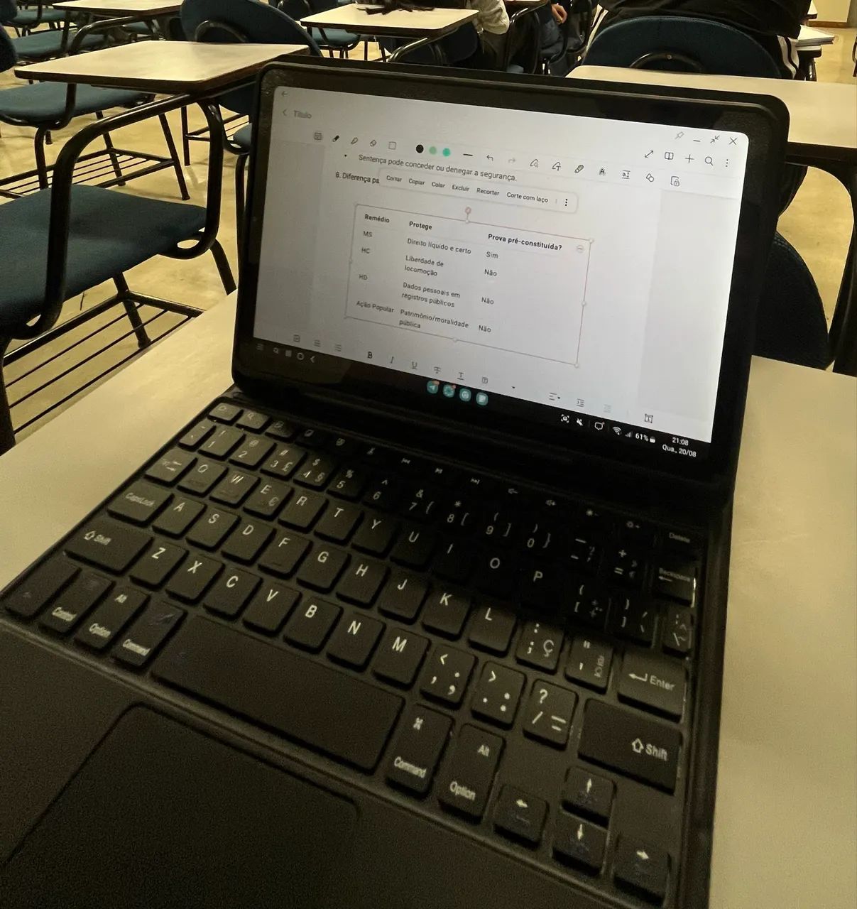 Tablet S6 LI-TE + Teclado com touch pad (128gb ) - Foto 2