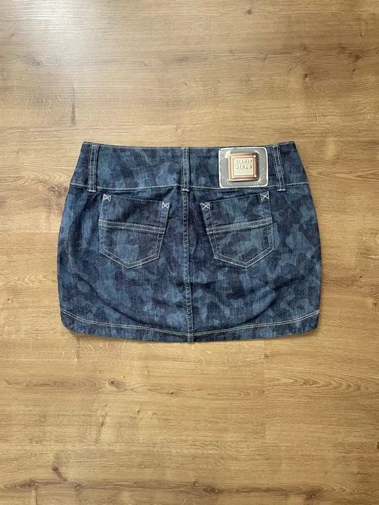 Saia Jeans tam 38 Camuflada  Planet Girls - Foto 2