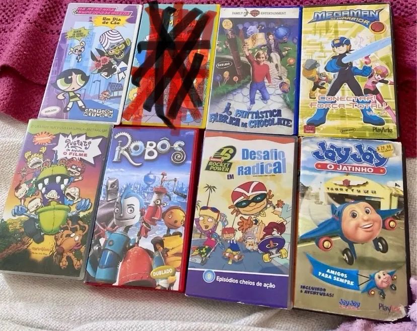 A partir de 5 fitas VHS,10,00(cada fita), escolha qual desejar - Foto 2